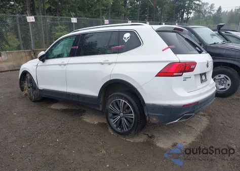 2019 Volkswagen Tiguan Se/Sel/Sel R-Line Jet-Black/Sel R-Line from USA, damaged, VIN 3VV2B7AXXKM009359
